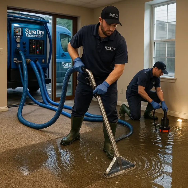 Water Extraction and Removal process in Montmorency County, MI